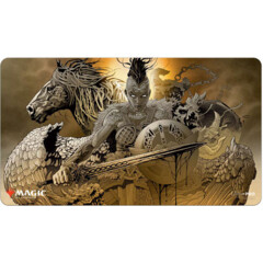 Ultra Pro Kaldheim Playmat featuring Reidane, God of the Worthy